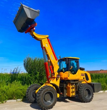 12m 11m Telescopic Boom Lift with Wheel Loader - Best Price