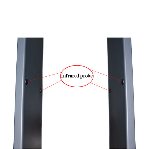Metal detection security door