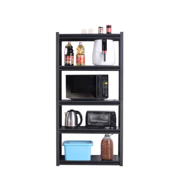 Stylish Metal Microwave Oven Shelf Rack and Kitchen Storage Solutions