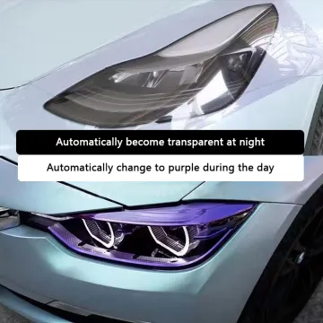 Chameleon TPU Car Headlight Tint Film