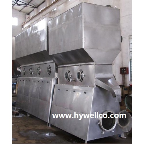 Tablet Granule Horizontal Fluid Bed Dryer