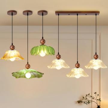 Nordic Purple Glass Pendant Lamp