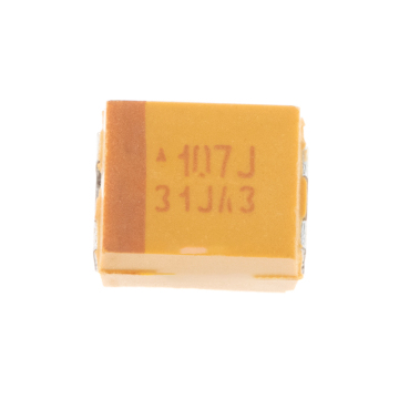 SMD Tantalum Capacitor TAJB107K006RNJ 100uF 6.3V 107J 3528B Silk Screen