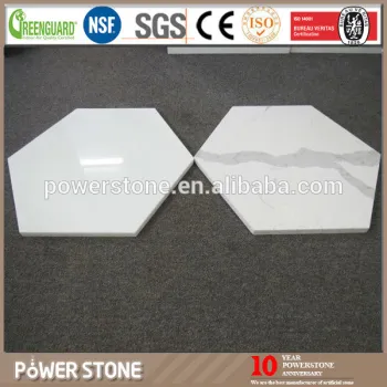 Sparkle Quartz Floor Tile,White Quartz Tile, Quartz Composite Tile