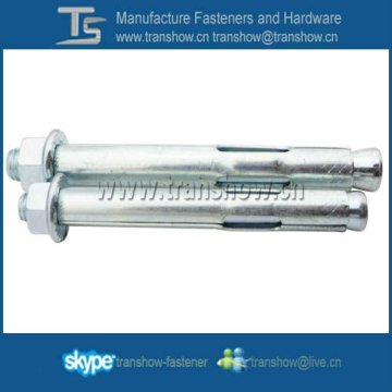 In Stock Sales Sleeve Anchor with hex flange nut price discount