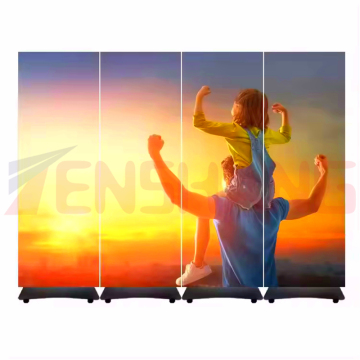 Mesin iklan LED kapasitif 43 inci - signage digital untuk tampilan video LED