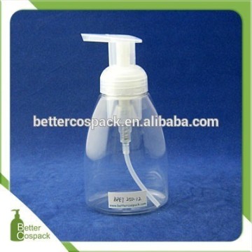 250ml PET bottle liquid soap bottle shower gel bottle