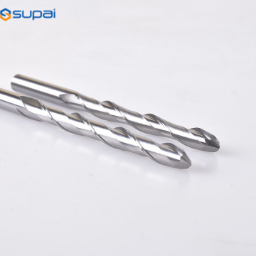 Carburo sólido 1/8 1/4 Ball Ball Narning End Mill