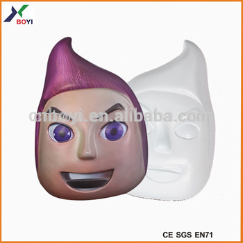 mask home made full color printing party mask