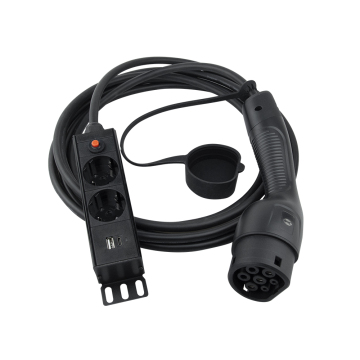 Factory Sale: Portable Electric Car Discharge Ev Charger Cable with EU Socket