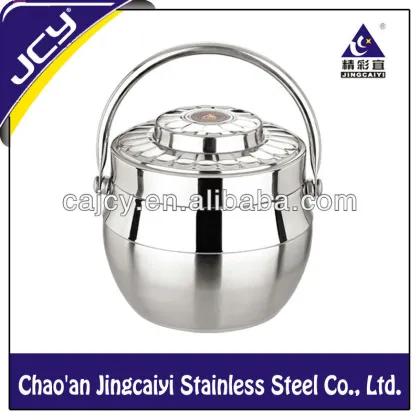 Metal Stainless Steel Insulated Food Tiffin Carrier