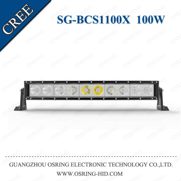 OSRING factotry curved single row 22 inch light bar led 100w