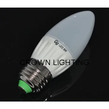 led Bulbs Candle 3w E27 Warm White