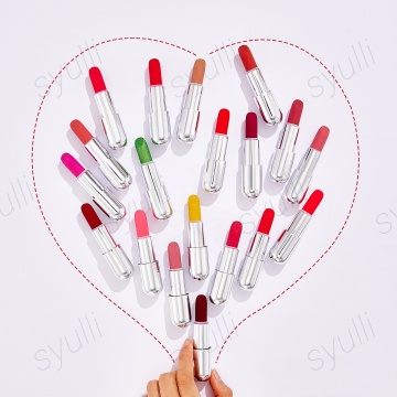 Custom Logo Vegan Silky Velvet Waterproof Matte Lipstick - 50 Colors Available