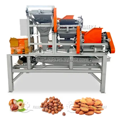 Almond Shell and Hazelnut Kernel Crushing Machine - Almond Nut Cracker