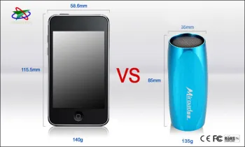 2014 Hot Sell Waterproof Bike Speaker, Mountain Bike Speaker