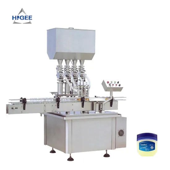 HIGEE Automatic Vaseline and Cosmetic Filling Machine