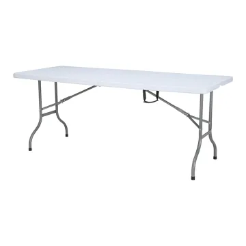 Folding Plastic Garden Bench Seat - 6FT for Indoor/Outdoor Use