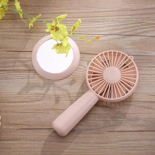 Best Portable Handheld Mini USB Beautiful Mirror Fan