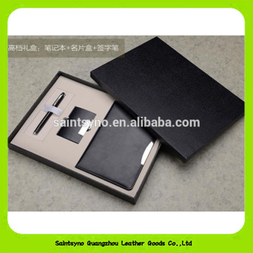 16027 Business card holder and pen gift set executive