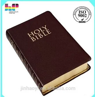 Factory custom king james version bible holy bible book printing