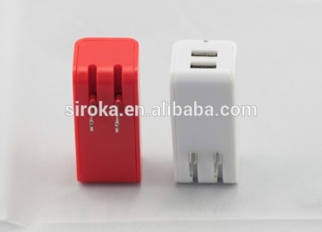 Factory ABS Material Mobile Phone Wall Travel Charger for Samsung