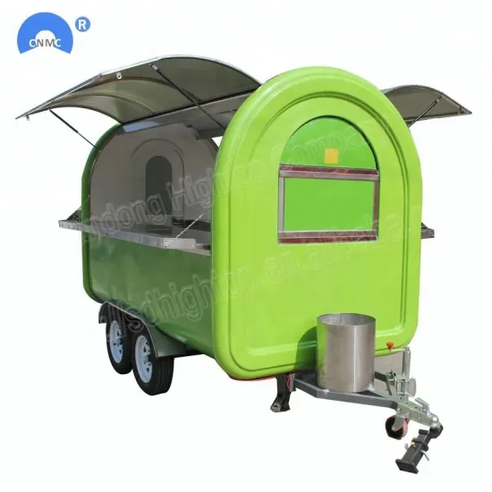 Deep fryer mobile restaurant fast food cart for sale