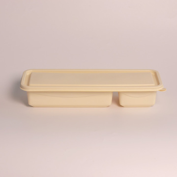 Biodegradable Plastic Bento Box for Fat Reduction Meals