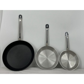 Μη-κολλημένο Fry Wok Pan με λαβή