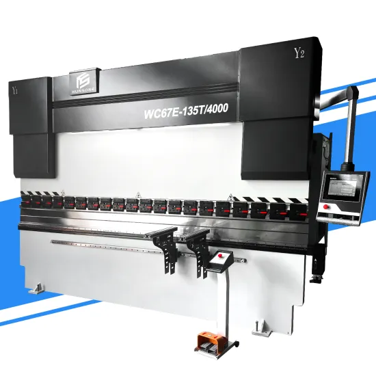 CE Certified Hydraulic CNC Press Brake Machine for Customized Sheet Metal Bending by HUNSONE