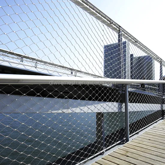 Stainless Steel Rope Mesh Safety Fence