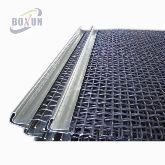 Sturdy Crimped Wire Mesh Metal Screens for Mining Vibratory Equipment