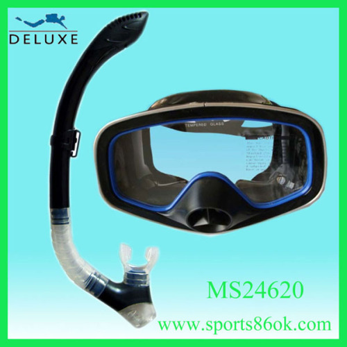 aquatic sport scuba diving mask and snorkel