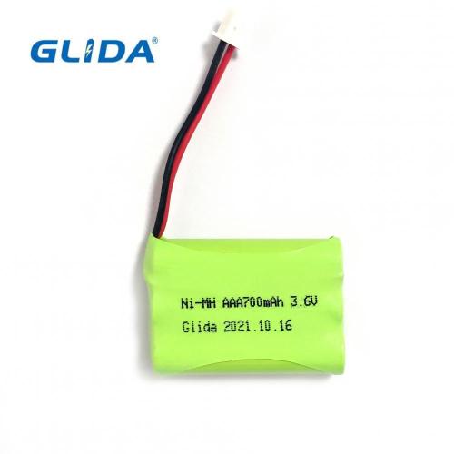 NiMH battery pack AAA AA A 700mah 3.6V CE Rohs UL BIS PSE