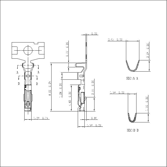 AT2009 2.00mm Pitch Crimp Terminaal