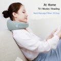 Memória vibratória Memória de espuma Vibratinggg Massager travesseiro pescoço