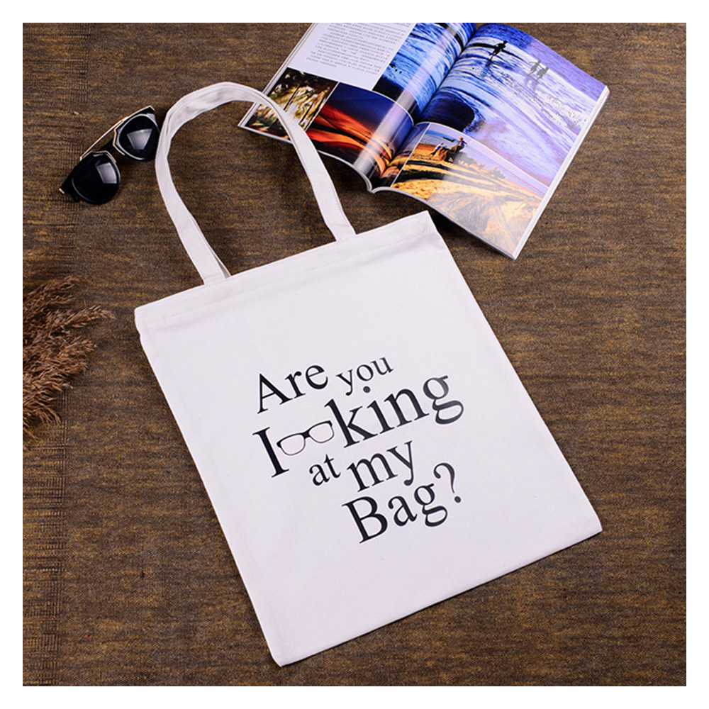 Personalized canvas handbag 