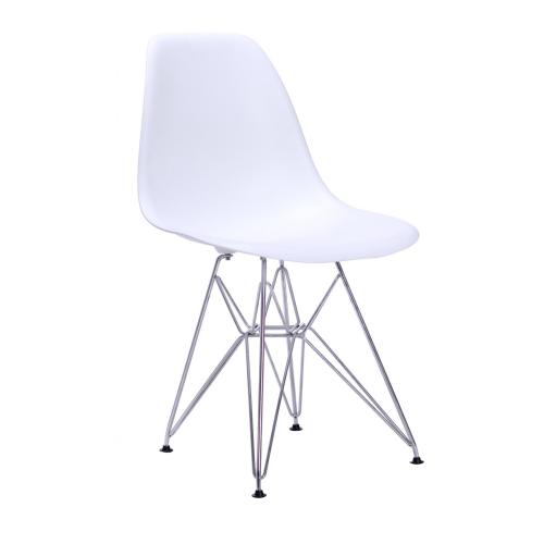 Cadeira de jantar de plástico Eames DSR réplica