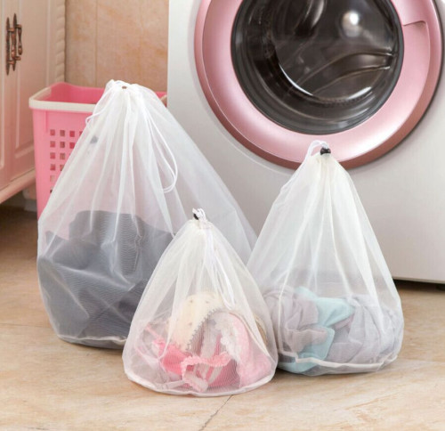 3 Size Washing Laundry bag Clothing Care Foldable Protection Net Filter Underwear Bra Socks Underwear Washing Machine Clothes d2