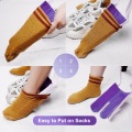Flexible Sock Aid for Seniors Post-Surgery Purple