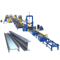 Steel Structure H Beam Assembling Welding Production Line