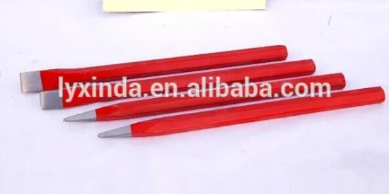 carving tools/stone carving chisels/cold chisel with rubber grip