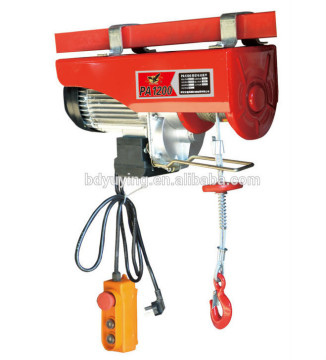 CE GS TUV mini electric wire rope hoist