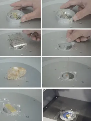 Portable Fluorescence Spectrum Analyzers XRF Analyzer Spectrometer for Gold Silver Metal Analysis