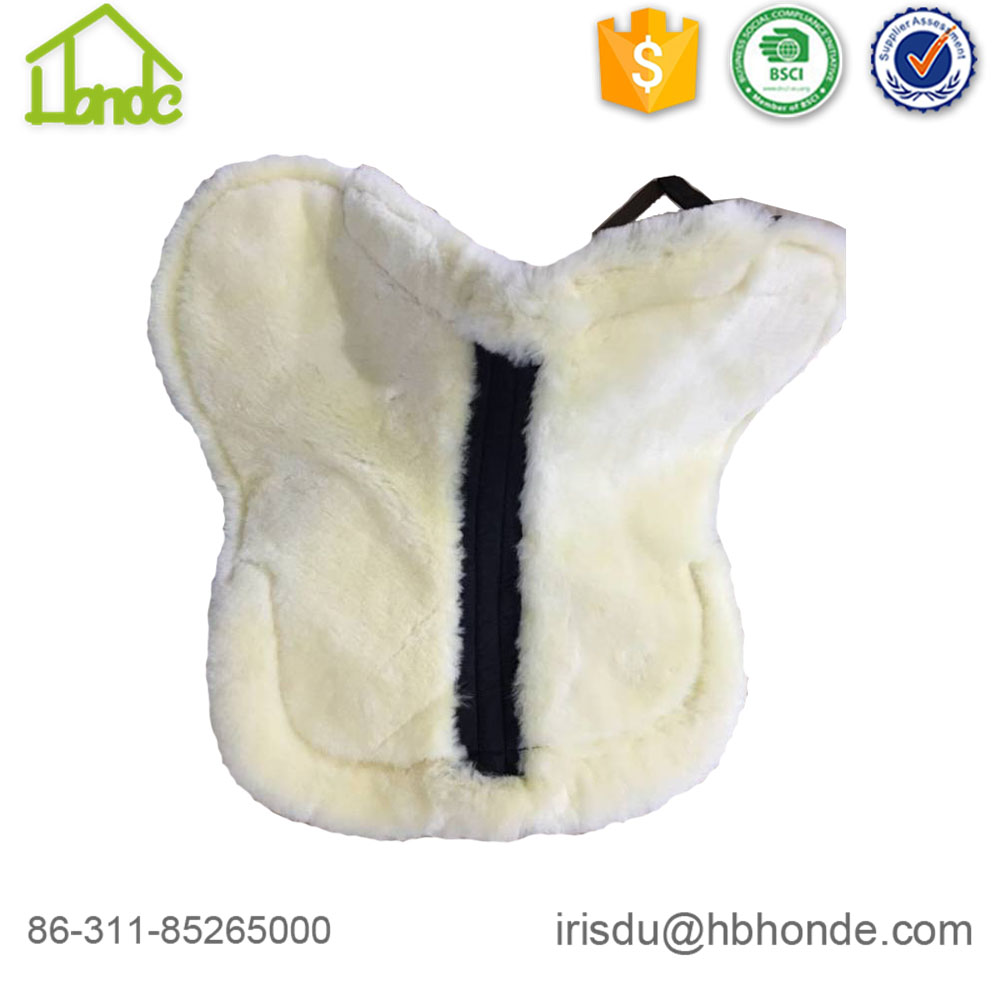 Customized Color Half Sheepskin Horse Saddle Pad