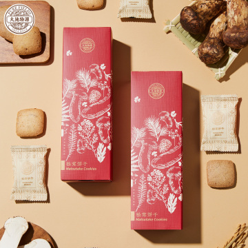 Wild Matsutake and Tibetan Barley Biscuits
