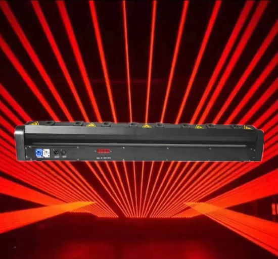 2022 Bestselling 500MW 8-Head RGB Laser Light for Disco, Club, and Stage Shows