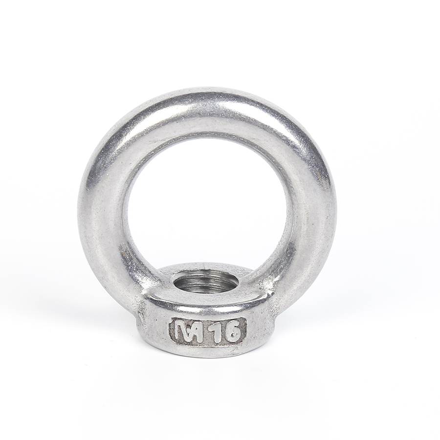 Ring screws and nuts (8)