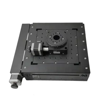 XYZ Motorized Three-Axis Combined Stage for XY Translation and Electric Lifting