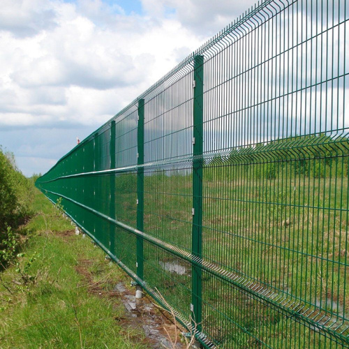 clôture en acier de haute qualité